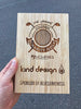 The Bamboo Golf Plaque